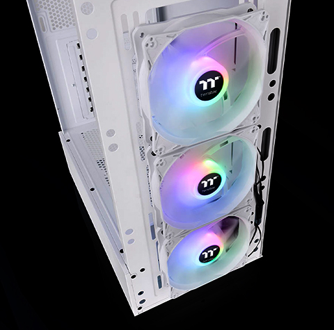 S200 TG ARGB Snow Mid Tower Chassis